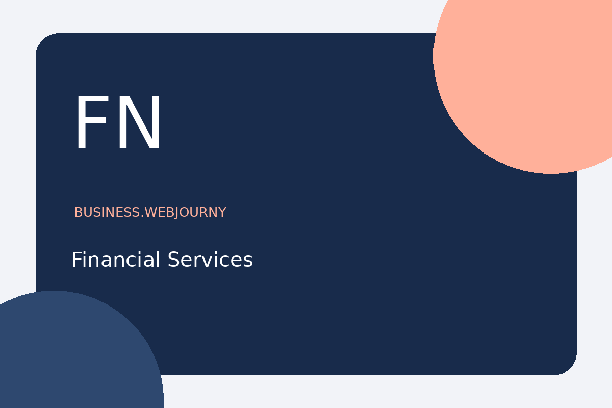 Financial Services — category artwork