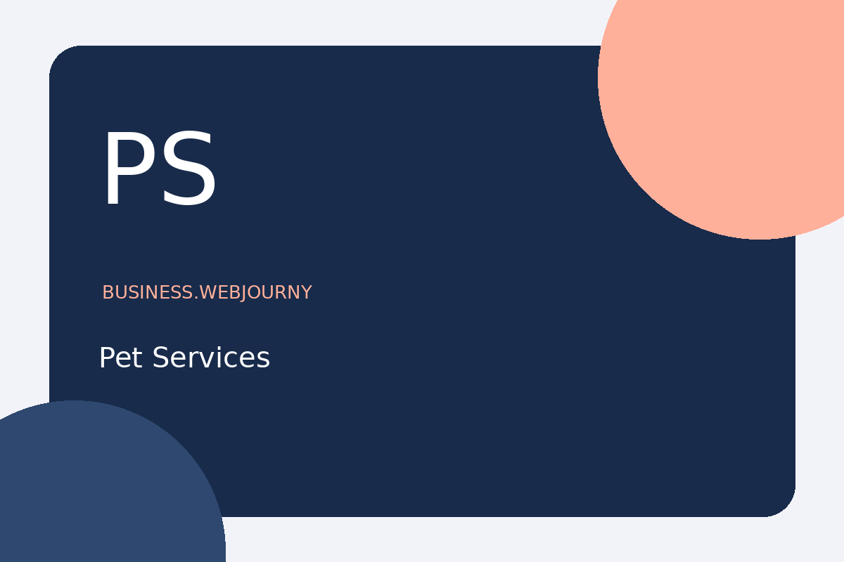 Pet Services — category artwork